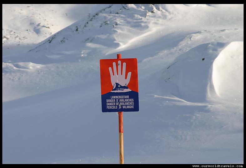 Danger of Avalanches