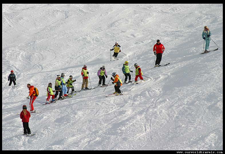 Ski School at Mayrhofen
